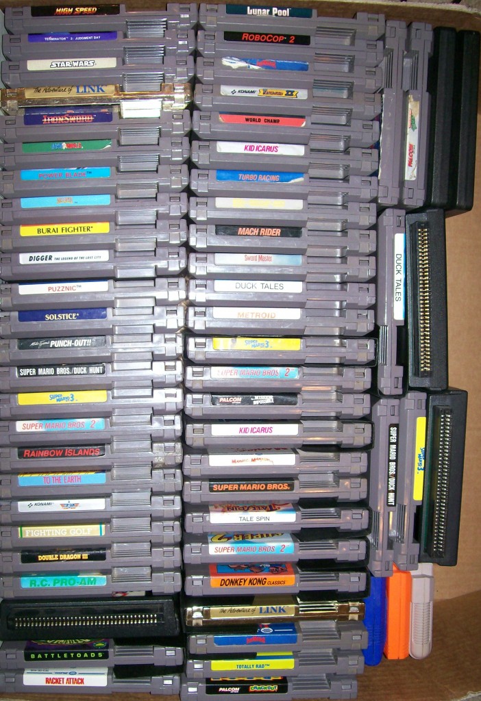 Keith's NES collection 9 July 09