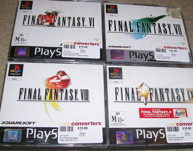 Final Fantasy 6 7 8 9 