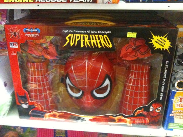 spiderman arm toy