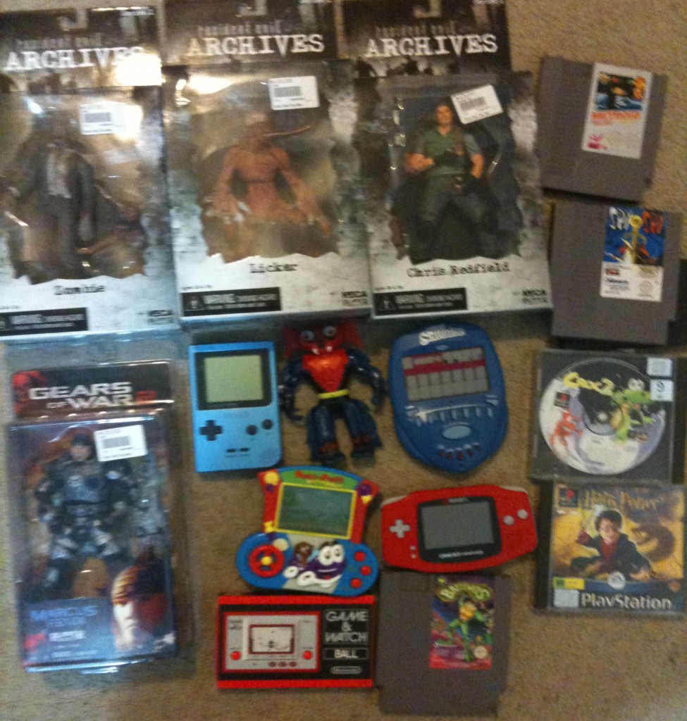 resident evil toys, gameboy advance and pocket, game & watch reproduction