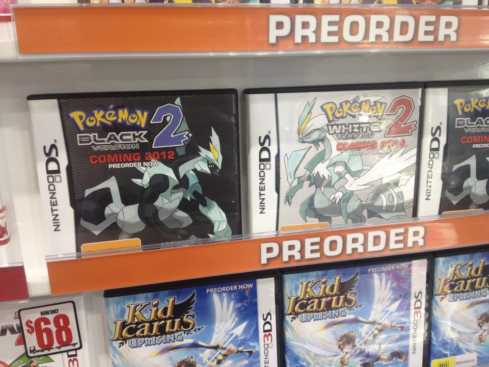 pokemon black and white 2 games